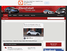 Tablet Screenshot of chevycobaltforum.com